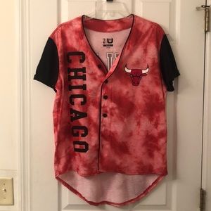 Chicago Bulls Button Up Shirt
